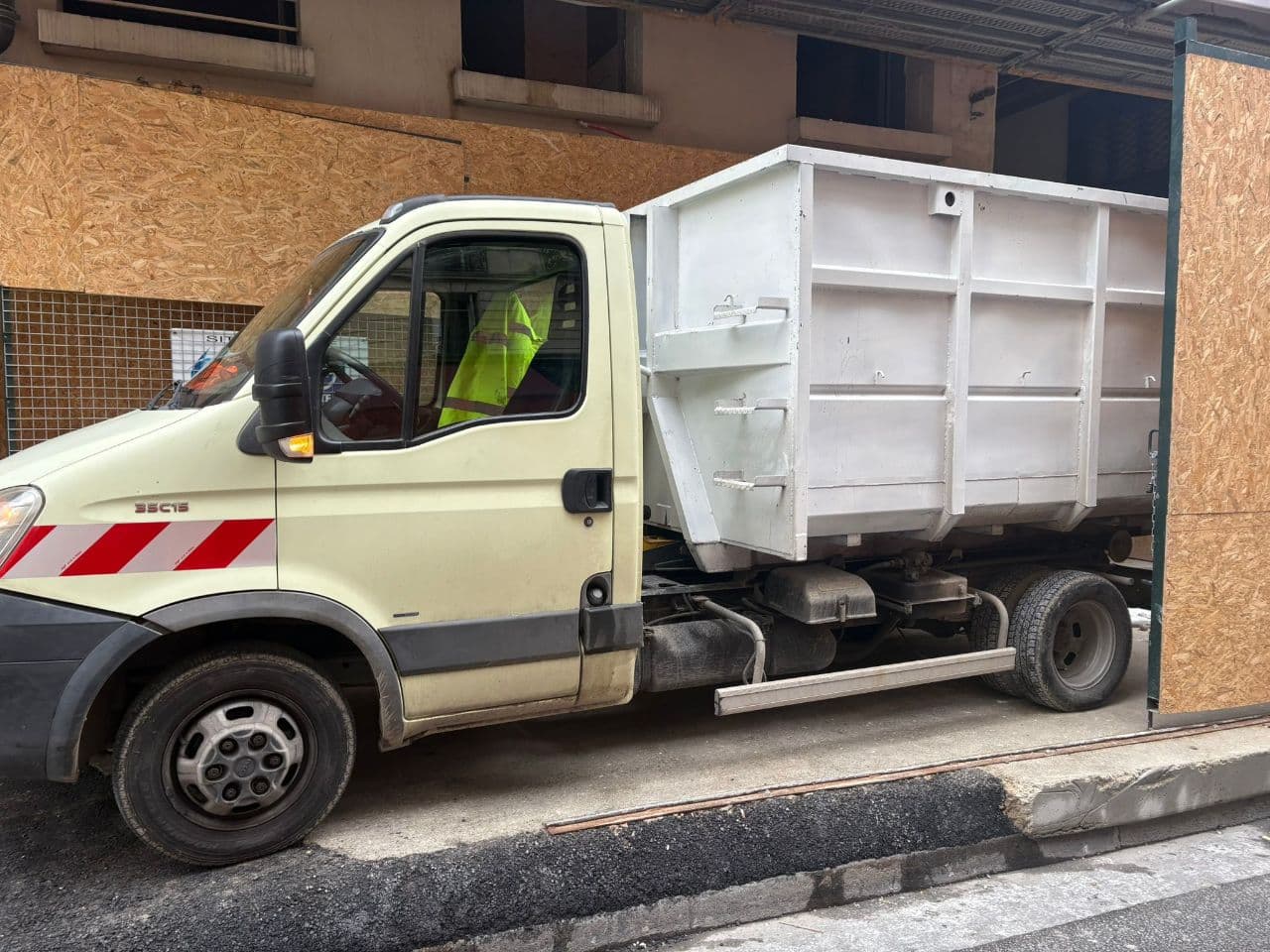 Camion Breuiller Recyclage en intervention